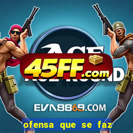 ofensa que se faz a alguem injuria codycross